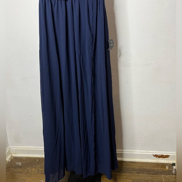 NWT Lulus Heavenly Hues Navy Blue Maxi Dress Size Medium - Picture 6 of 11